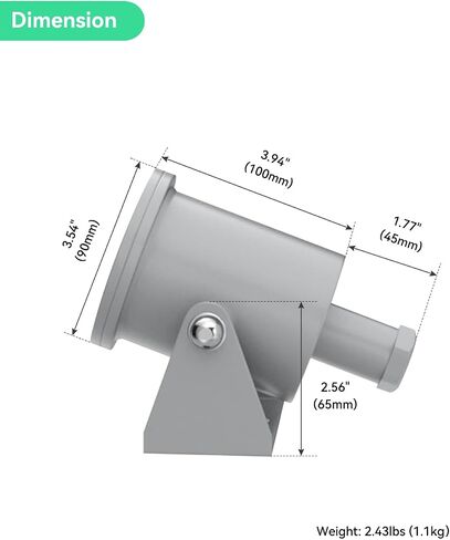 LINOVISION 4K Ultra HD Anti-Corrosion Camera with Tailored Coating, POE IP Camera with Intuitive Web GUI and Mobile APP, Designed for Sea Shores, Marine, Chemical Factories, Mining Industry, Ports in Saudi Arabia
