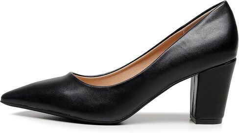 VenusCelia Women's Lewin Pump Chunky Heel Shoe in Saudi Arabia
