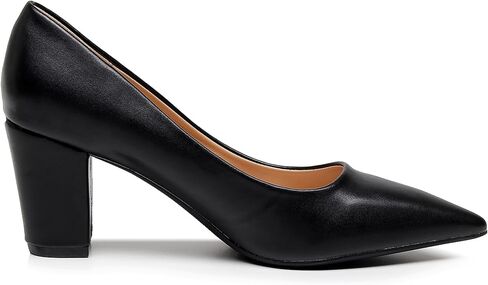 VenusCelia Women's Lewin Pump Chunky Heel Shoe in Saudi Arabia