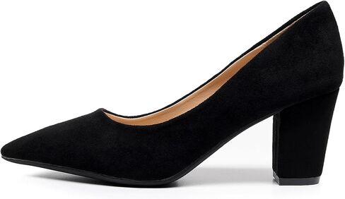 VenusCelia Women's Lewin Pump Chunky Heel Shoe in Saudi Arabia