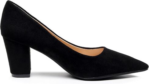 VenusCelia Women's Lewin Pump Chunky Heel Shoe in Saudi Arabia