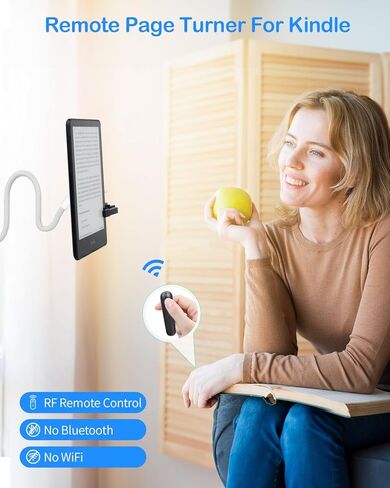 أداة تحويل الصفحات عن بعد لجهاز Kindle Paperwhite، ملحقات Kindle لأجهزة iPhone وiPad وأجهزة Android اللوحية وروايات القراءة وأجهزة التحكم عن بعد في مصراع الكاميرا in Kuwait