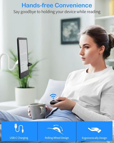 أداة تحويل الصفحات عن بعد لجهاز Kindle Paperwhite، ملحقات Kindle لأجهزة iPhone وiPad وأجهزة Android اللوحية وروايات القراءة وأجهزة التحكم عن بعد في مصراع الكاميرا in Kuwait