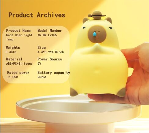 Cute Panda Night Light for boys girls Children, Panda kawaii room decor Silicone Patting Lamp, 4 Level Dimmable Nursery Nightlight for Breastfeeding Toddler Night Light for Bedroom Room Decor Gifts in Saudi Arabia