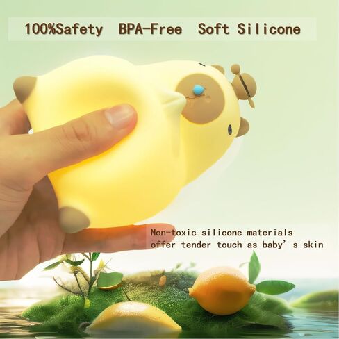 Cute Panda Night Light for boys girls Children, Panda kawaii room decor Silicone Patting Lamp, 4 Level Dimmable Nursery Nightlight for Breastfeeding Toddler Night Light for Bedroom Room Decor Gifts in Saudi Arabia