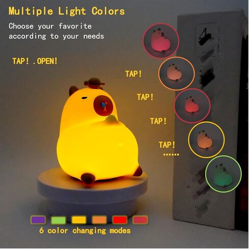 Cute Panda Night Light for boys girls Children, Panda kawaii room decor Silicone Patting Lamp, 4 Level Dimmable Nursery Nightlight for Breastfeeding Toddler Night Light for Bedroom Room Decor Gifts in Saudi Arabia