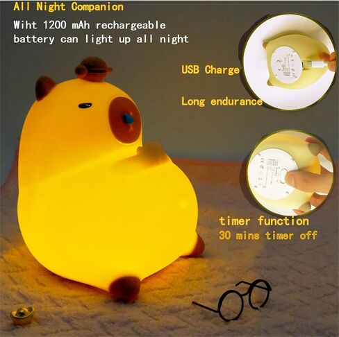 Cute Panda Night Light for boys girls Children, Panda kawaii room decor Silicone Patting Lamp, 4 Level Dimmable Nursery Nightlight for Breastfeeding Toddler Night Light for Bedroom Room Decor Gifts in Saudi Arabia