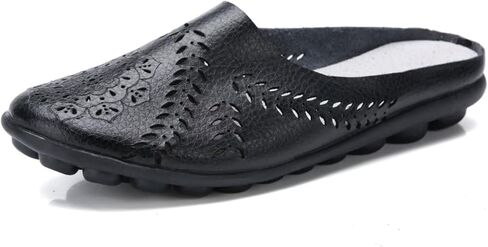 2024 Women's Hollowed Out Casual Fashion Flat Mules in Saudi Arabia
