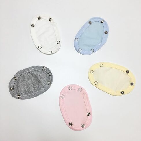 5 Pcs Baby Jumpsuit Diaper Infant Romper Length Extender Bodysuit Snap Button Extended Diaper for Triangle Crotch Clothing in Saudi Arabia