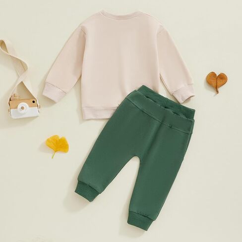 Duck Hunting Baby Clothes Long Sleeve Mallard Duck Sweatshirt and Jogger Pants Set Toddler Boy Fall Winter Clothes in Saudi Arabia