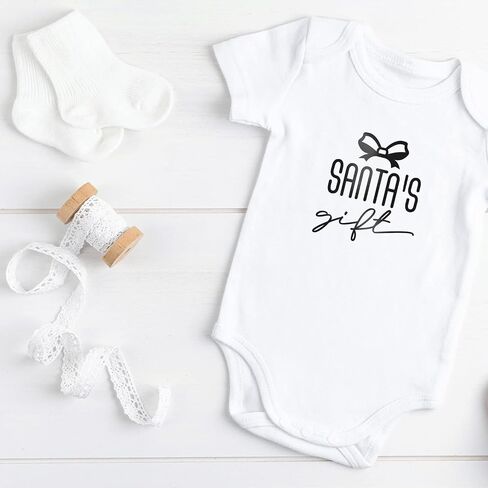 Printique Organic GOTS Certified Baby Onesie Unisex Bodysuit 0-18 months - Funny Christmas Holiday in Saudi Arabia