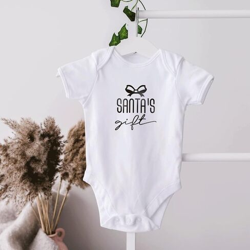 Printique Organic GOTS Certified Baby Onesie Unisex Bodysuit 0-18 months - Funny Christmas Holiday in Saudi Arabia