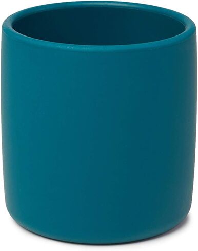 Silicone Toddler Cup 6 oz,Toddler Open Cup Study and Durable, Open Cup for Baby Shower Gifts, Training Cups for Toddlers 1-3 years(Green) in Saudi Arabia