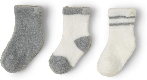 Barefoot Dreams Unisex Baby CozyChic Lite Infant 3 Pack Sock Set in Saudi Arabia