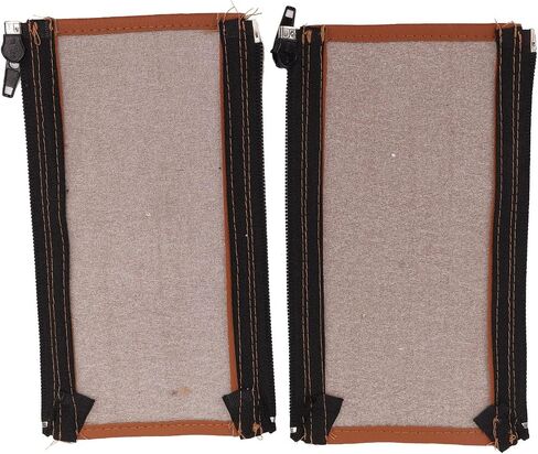 Universal Handle Sleeve Cover Zipper Cleanable for Stroller Cart Replacement Grip Bar Handlebar (Brown) in Saudi Arabia
