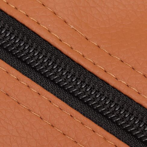 Universal Handle Sleeve Cover Zipper Cleanable for Stroller Cart Replacement Grip Bar Handlebar (Brown) in Saudi Arabia