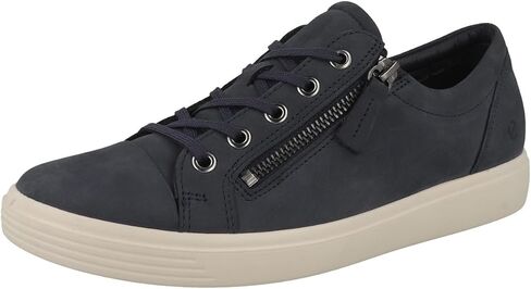 ECCO Women's Soft Classic Lace Side Zip Sneaker in Saudi Arabia
