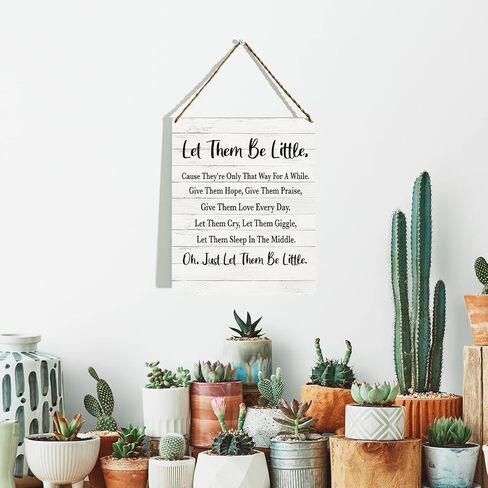 Bible Verse Wall Decor Wood Sign, Scripture Wall Art, Christian Prayer Room Decor, Jesus Loves Me This I Know, Boho Wall Art Decor for Farmhouse Home Nursery Playroom Kids Room Bedroom, 8x10 Inches in Kuwait