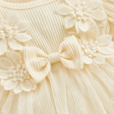 Newborn Baby Girl Clothes Boho Lace Rompers Dress Floral Half First 1st Birthday Newborn Photography Outfits in Saudi Arabia