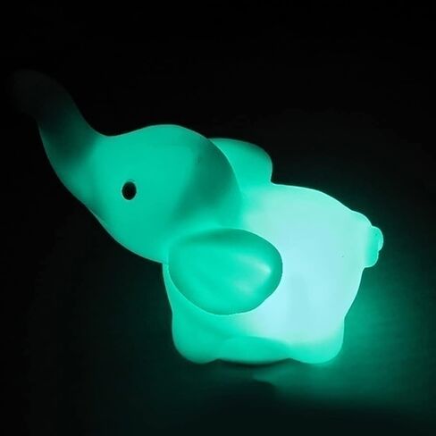 JJLFresheners 1PCS Elephant Night Light for Kids, Children Gift Cute Night Lamp for Bedroom, Living Room, Bedside, Desk Decorations Lovely On/Off Switch LED Night Light in Saudi Arabia