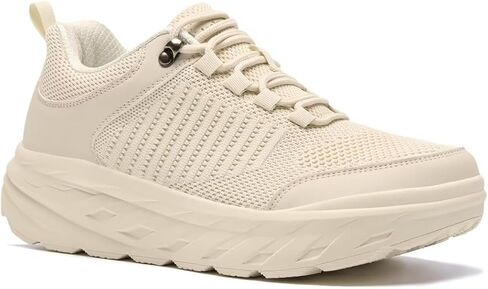 OrthoComfoot Women's Orthopedic Diabetic Wide Walking Shoes: Comfortable Casual Arch Support Plantar Fasciitis Fashion Sneakers, Work Tennis Orthotic High Arch Swollen Feet Shoes for Foot Heel Pain in Saudi Arabia