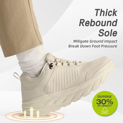 OrthoComfoot Women's Orthopedic Diabetic Wide Walking Shoes: Comfortable Casual Arch Support Plantar Fasciitis Fashion Sneakers, Work Tennis Orthotic High Arch Swollen Feet Shoes for Foot Heel Pain in Saudi Arabia
