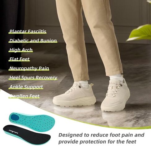 OrthoComfoot Women's Orthopedic Diabetic Wide Walking Shoes: Comfortable Casual Arch Support Plantar Fasciitis Fashion Sneakers, Work Tennis Orthotic High Arch Swollen Feet Shoes for Foot Heel Pain in Saudi Arabia