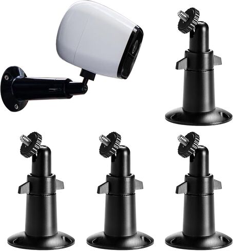 2Pack Security Camera Universal Mounting Bracket,Adjustable Indoor/Outdoor Security Wall Metal Bracket, Compatible with All Arlo Camera, eufyCam E/2C, Ultra/Ultra 2 with 1/4 Screw Head in Saudi Arabia