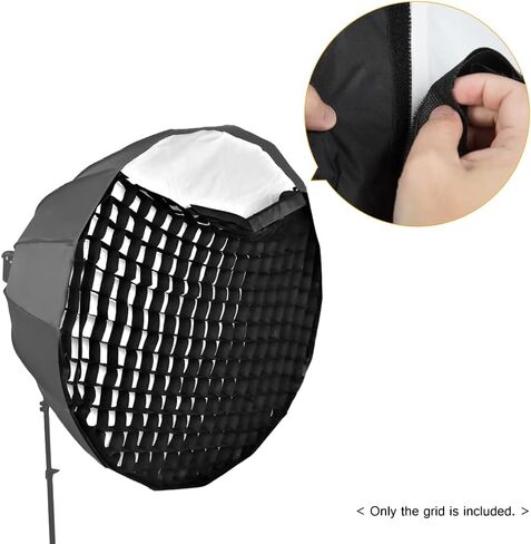 Andoer 120cm Softbox Honeycomb Grid 16 Robs Deep Photography Parabolic Softbox Grid in Saudi Arabia