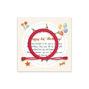 3 Year Old Birthday Gift for Girl and Boy. Adjustable Red String Bracelet Birthday Bracelet as Three Year Old Birthday Gifts. Lucky Protection bracelet. 3rd Birthday Gifts Ideas for son and daughter