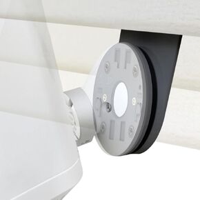 SplashNColor No Drill Camera Mount Bracket, Compatible with Ring Spotlight Pro– Wireless Security Holder for Outside Wall – Accessories Outdoor House, Mounts on Vinyl siding, includes hardware (Black)