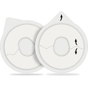 Adhesive Patches for G6 Sensor Covers Premium Transparent Overpatch G6 CGM Tape Waterproof g6 CGM Patches Sticker Clear Film Tape, Pack of 30