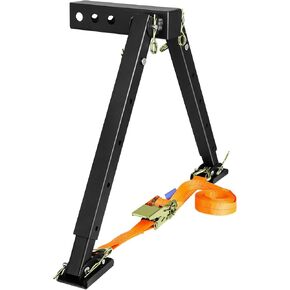 Hitch Mount Stabilizer Series Steel Receiver Hitch Stand RV 5TH Wheel Accessories Universal Fit 2" Receiver Help to Reduce Shaking (17-43.3 inch)