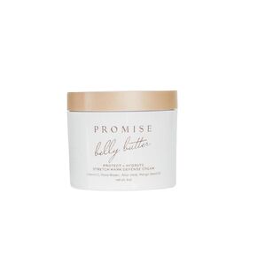 Promise Belly Butter Stretch Mark Defense Cream, Stretch Mark Cream for Pregnancy, Ultra-Hydrating, Vegan, Postpartum Stretch Mark Cream, With Vitamin C, Shea Butter, and to Protect + Hydrate, 6 oz