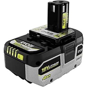 RYOBI PBP004 ONE+ High Performance 18 Volts Lithium-Ion 4.0 Ah Battery (RENEWED)