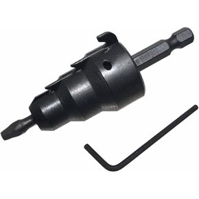 1 Set Power Conduit Reamer With Improved Bit 1/2inch 3/4inch And 1inch Designed To Fit Into Power Drill Chucks Power Conduit Reamer