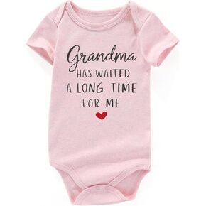 grandma has waited a long time for me baby pregnancy announcement gender neutral baby clothes