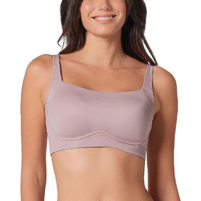 Leonisa Everyday Light Wireless Bra with Support - Comfortable Back Smoothing Bras for Women in Kuwait