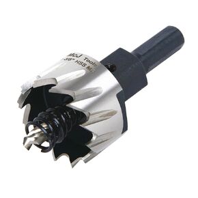 1-3/8 Inch HSS M2 Drill Bit Hole Saw for Metal, Steel, Iron, Alloy, Ideal for Electricians, Plumbers, DIYs, Metal Professionals