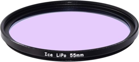 فلتر ليبو ديديميوم 55 مم من ICE للحد من التلوث الضوئي ذو النطاق العريض لسماء الليل/النجوم in Kuwait