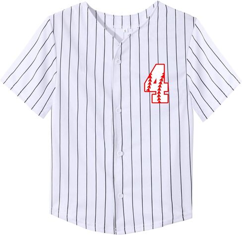 Mowbeat Toddler Baseball Jersey Kids 2 Year Old Birthday Shirt Boy 3rd 4th Birthday Party Short Sleeve Button T Shirts in Saudi Arabia