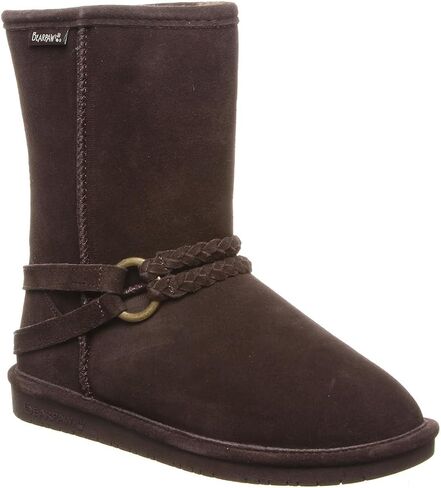 BEARPAW Women's Claudia Boot Multiple Colors | Women's Boot Classic Suede | Women's Slip On Boot | Comfortable Winter Boot in Saudi Arabia