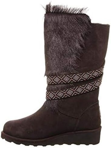 BEARPAW Women's Claudia Boot Multiple Colors | Women's Boot Classic Suede | Women's Slip On Boot | Comfortable Winter Boot in Saudi Arabia