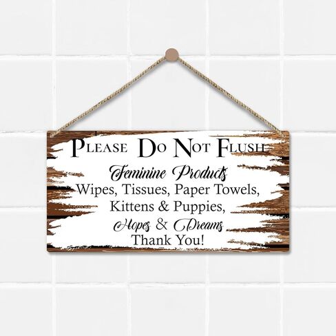 علامة الحمام يرجى غسل علامة يدك، لوحة خشبية معلقة لديكور رف الباب، ديكور منزل المزرعة والمطبخ والمرحاض، علامة خشبية، ديكور الحمام هدية فنية جدارية -28 in Kuwait