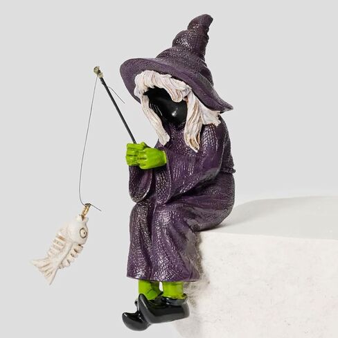 Mini Skeleton Figurines for Home Decor, 4.5 inch Resin Small Skeletons Halloween Decorations, Craft Haunted House Accessories Party Favors (Hat) in Saudi Arabia