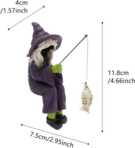 Mini Skeleton Figurines for Home Decor, 4.5 inch Resin Small Skeletons Halloween Decorations, Craft Haunted House Accessories Party Favors (Hat) in Saudi Arabia