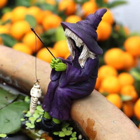 Mini Skeleton Figurines for Home Decor, 4.5 inch Resin Small Skeletons Halloween Decorations, Craft Haunted House Accessories Party Favors (Hat) in Saudi Arabia