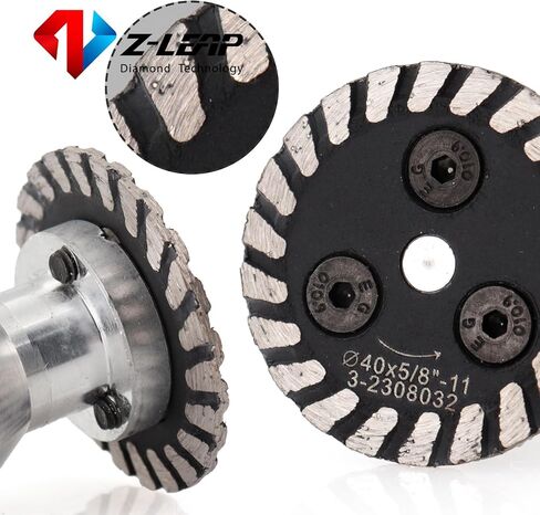 Engraving Cutting Disc Diamond Mini Saw BIade with RemovabIe 5/8-11 FIange for DIY Stone Marble Porcelain in Kuwait