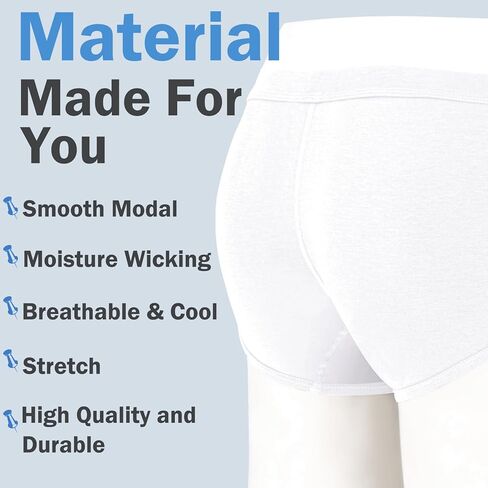 ملابس داخلية قصيرة معززة للانتفاخ للرجال من ZONBAILON، ملابس داخلية بيكيني قابلة للتنفس، سراويل داخلية مشروط in Kuwait