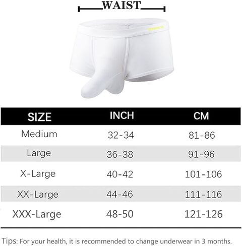 ملابس داخلية قصيرة معززة للانتفاخ للرجال من ZONBAILON، ملابس داخلية بيكيني قابلة للتنفس، سراويل داخلية مشروط in Kuwait